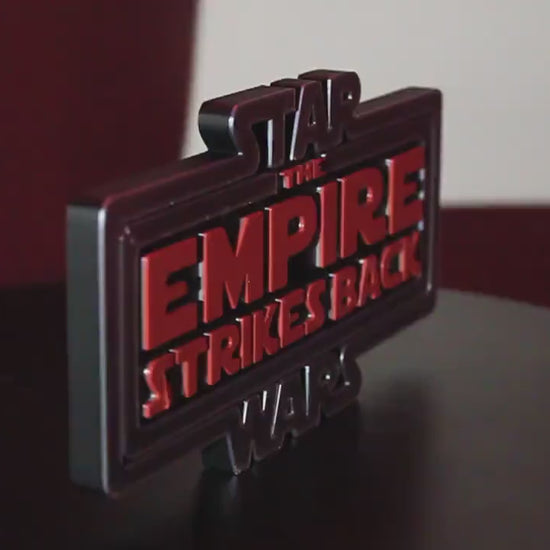 Star Wars The Empire Strikes Back 3D printed Logo Art