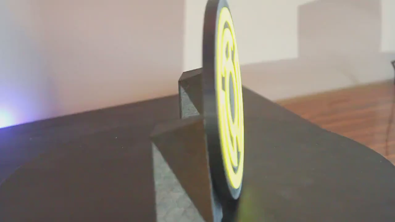 Sinestro 3D printed Comic Logo Art