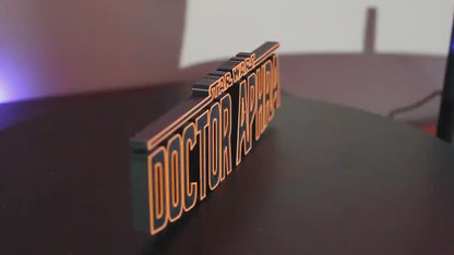 Doctor Aphra 3D printed Logo Art