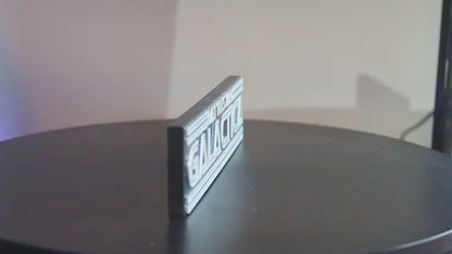 Battlestar Galactica 3D Printed Logo Art