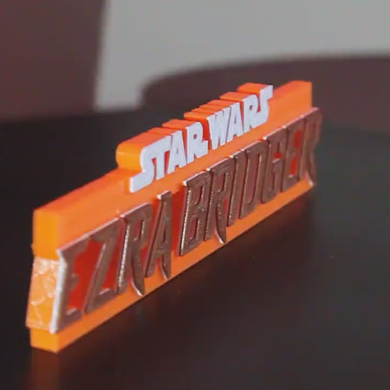 Ezra Bridger 3D printed Logo Art