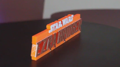 Ezra Bridger 3D printed Logo Art