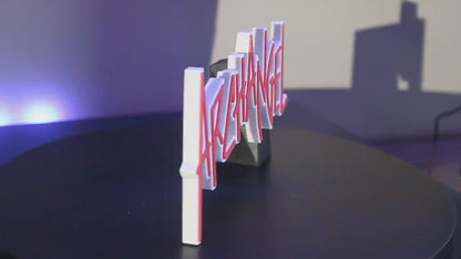 ArchAngel 3D printed Comic Logo Art