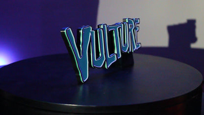 Vulture 3D printed Logo Sign Wall Desk Shelf Art