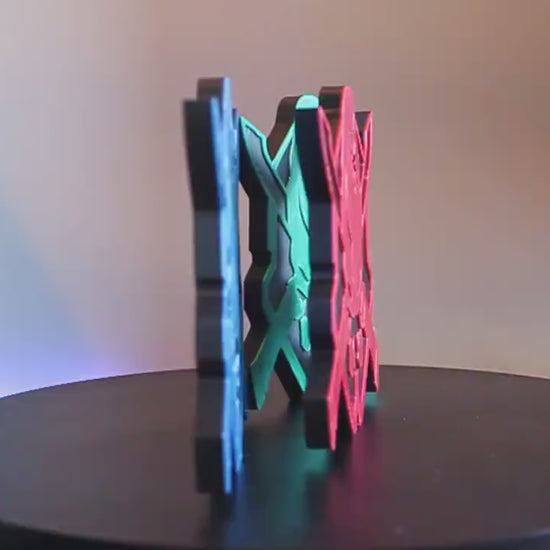 Halo, Legendary Emblem 3D printed Logo Art