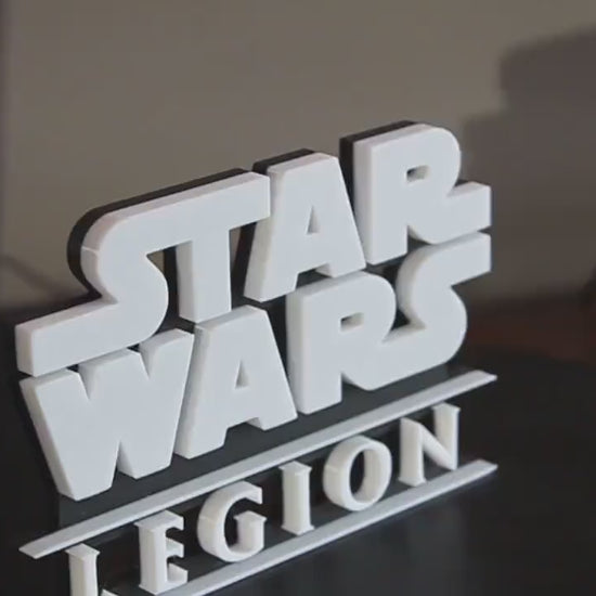 Star Wars Legion 3D printed Logo Art