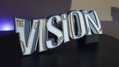 Vision 3D printed Logo Sign Wall Desk Shelf Art