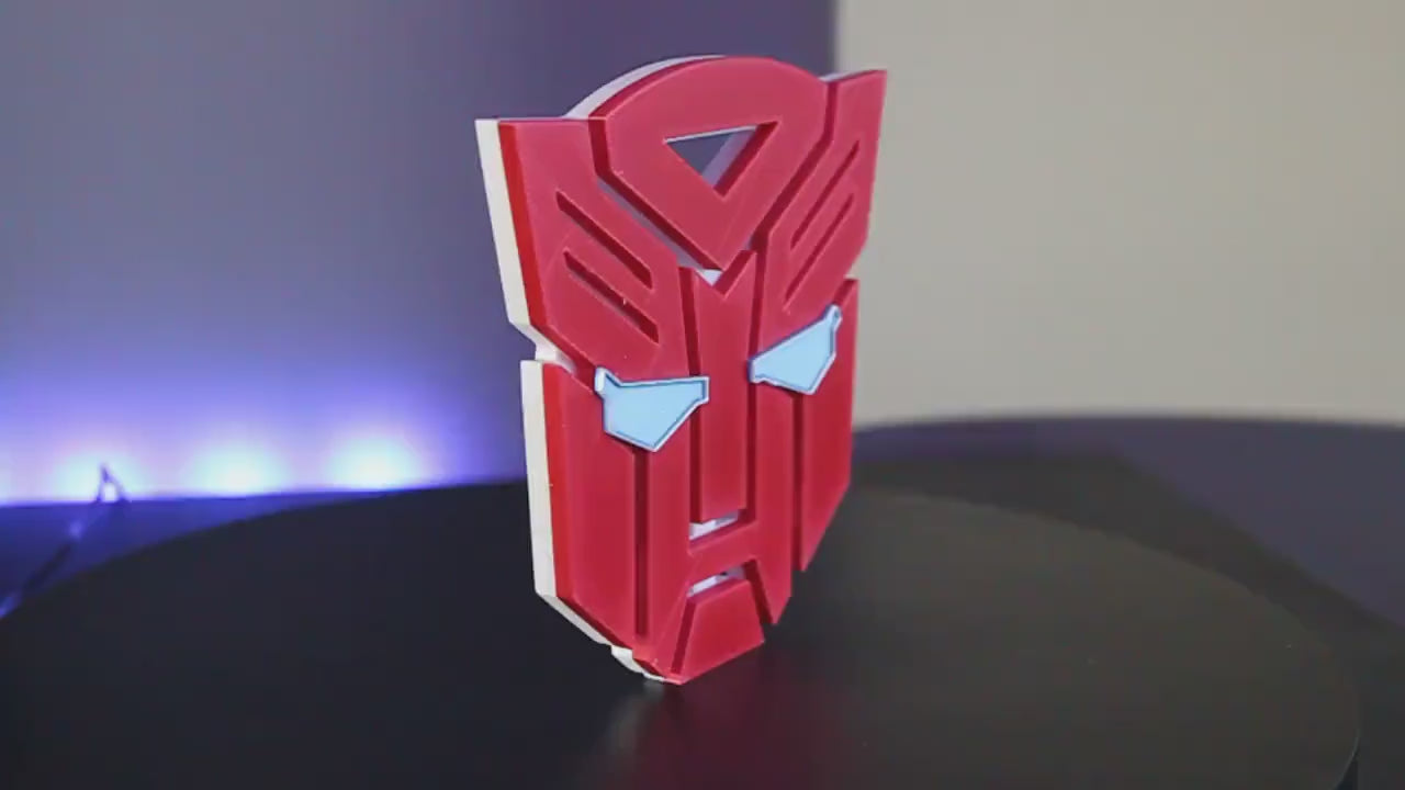 Transformers, Autobots 3D Printed Logo