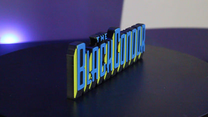 The Black Condor 3D printed Logo Sign Wall Desk Shelf Art