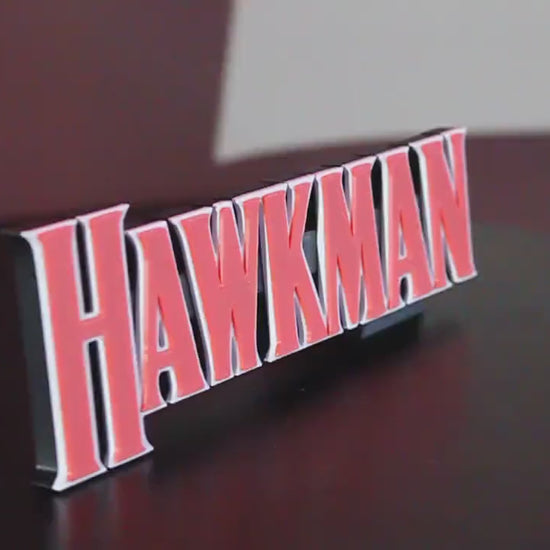 Hawkman 3D printed Comic Logo Art