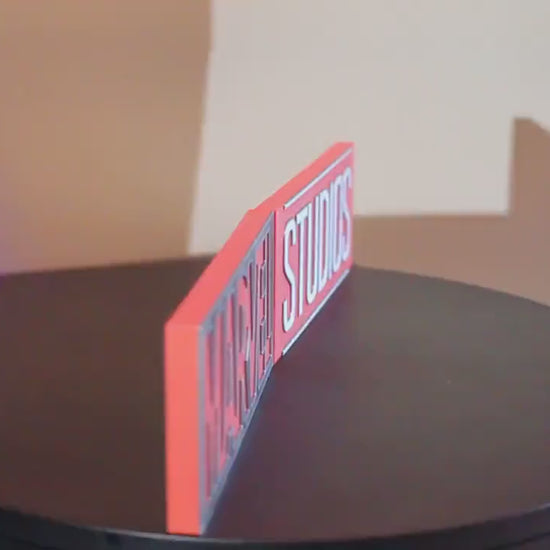 Marvel Studios 3D printed Comic Logo Art