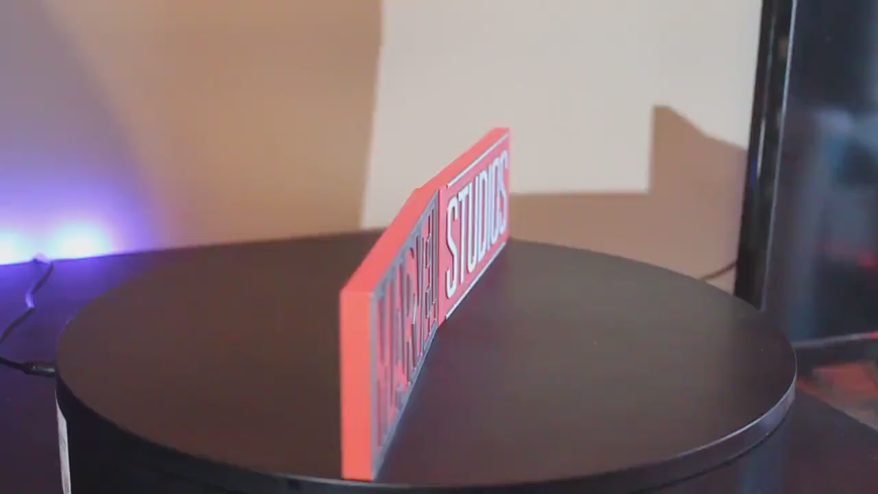 Marvel Studios 3D printed Comic Logo Art