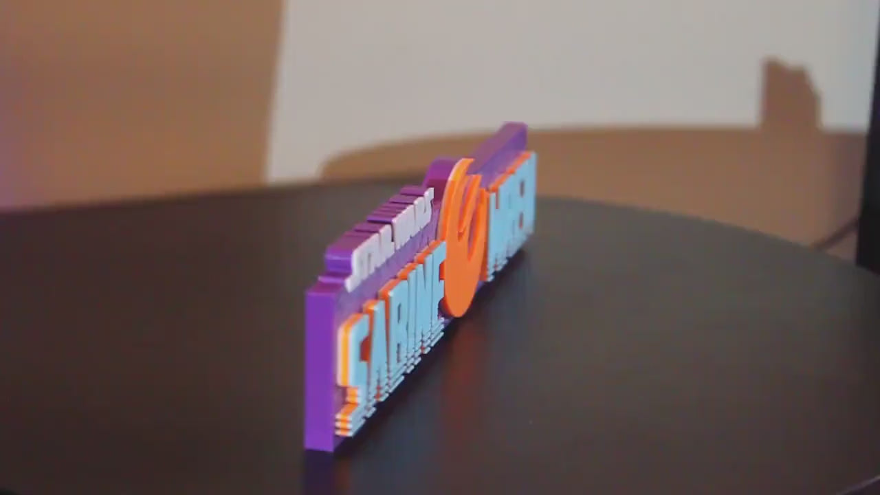 Sabine Wren 3D printed Logo Art