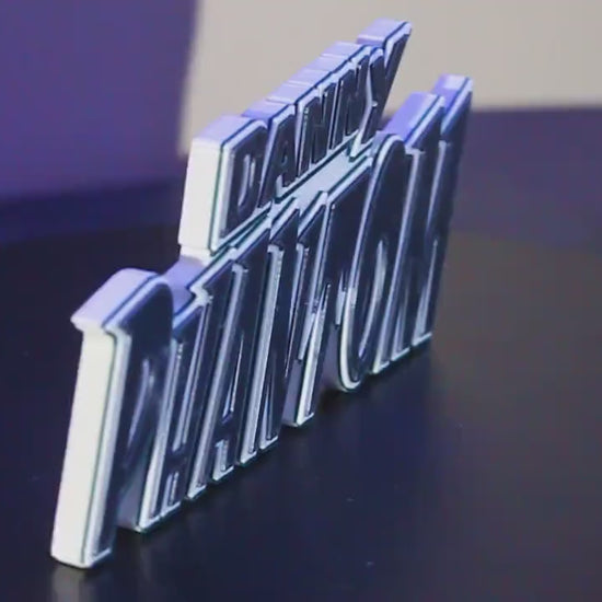 Danny Phantom 3D printed Logo Art