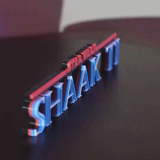 Shaak Ti 3D printed Logo Art