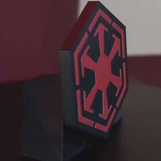 Sith Empire Emblem 3D printed Logo Art