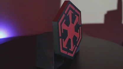 Sith Empire Emblem 3D printed Logo Art