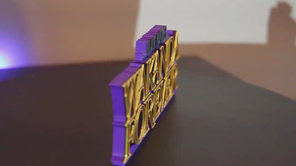 Black Panther, Wakanda Forever 3D printed Logo Art