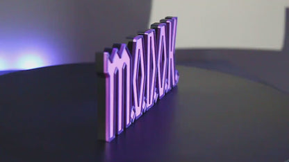 MODOK 3D printed Comic Logo Art