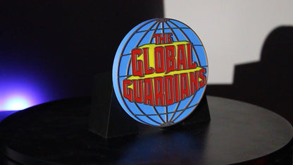 The Global Guardians 3D printed Logo Sign Wall Desk Shelf Art