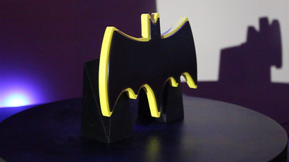 Batman, Batmobile  3D printed Logo Sign Wall Desk Shelf Art