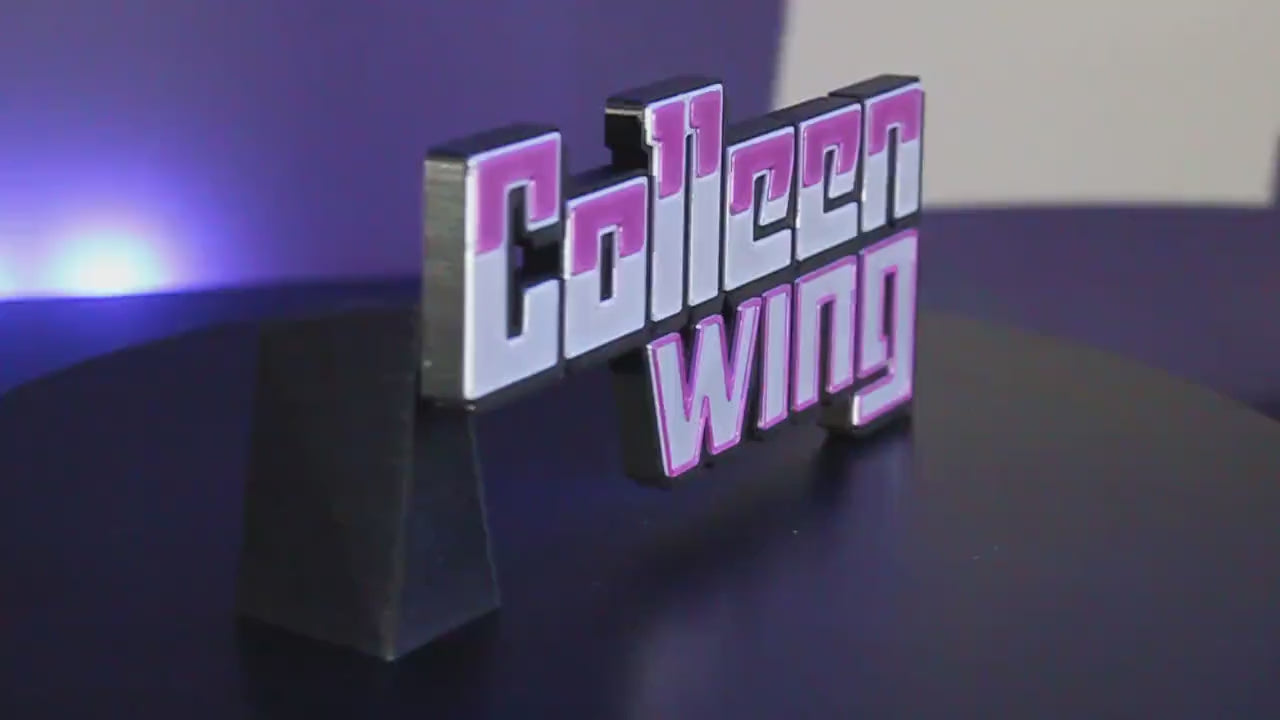 Marvel 3D printed Comic Logo Art