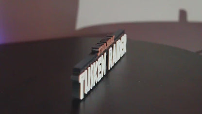 Tusken Raider 3D printed Comic Logo Art