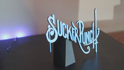 Sucker Punch 3D printed Logo Art