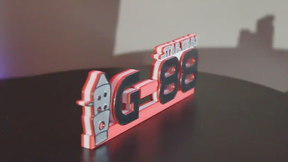 IG-88 3D printed Logo Art