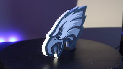 Philadelphia Eagles, NFL 3D printed Logo, Sign, Wall, Desk, Fridge, Shelf Art