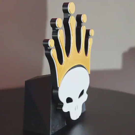 Halo Skull King Emblem 3D printed Logo Art