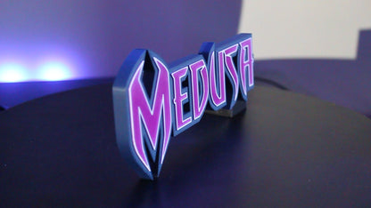 Medusa 3D printed Logo Sign Wall Desk Shelf Art