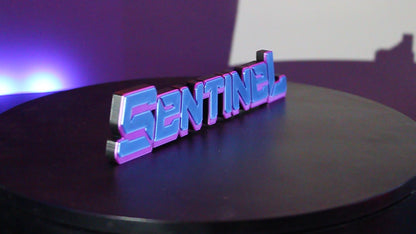 Sentinel 3D printed Stand Desk Shelf Art