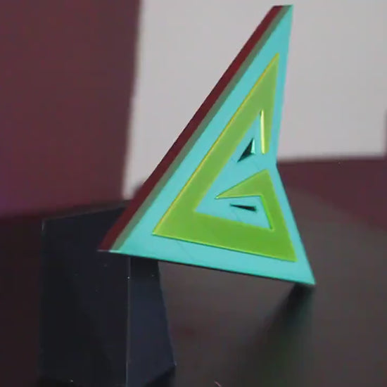 Green Arrow 3D printed Comic Logo Art