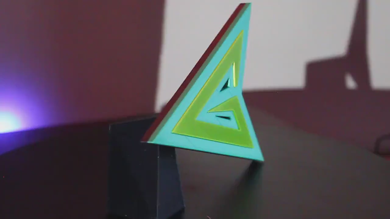 Green Arrow 3D printed Comic Logo Art